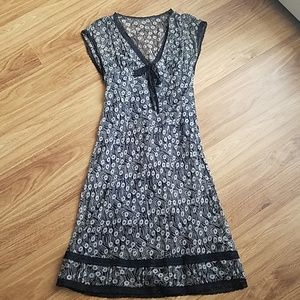 Banana Republic lace trimmed dress